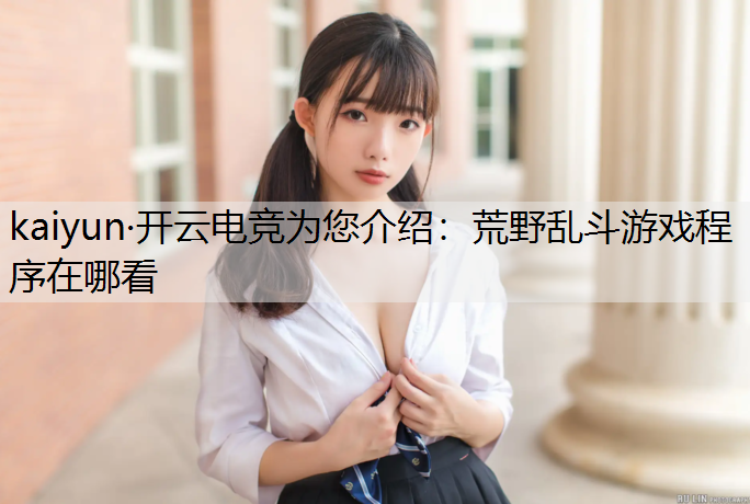 荒野乱斗游戏程序在哪看