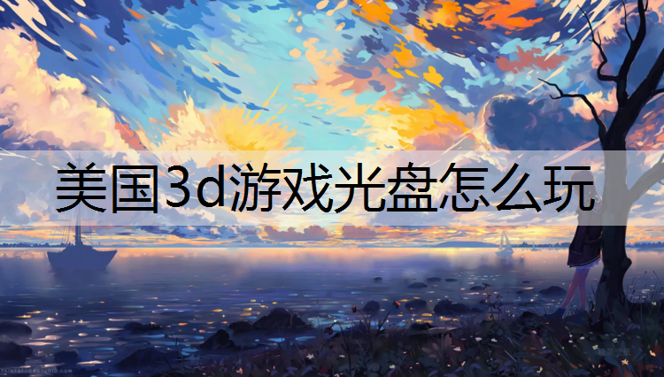 美国3d游戏光盘怎么玩